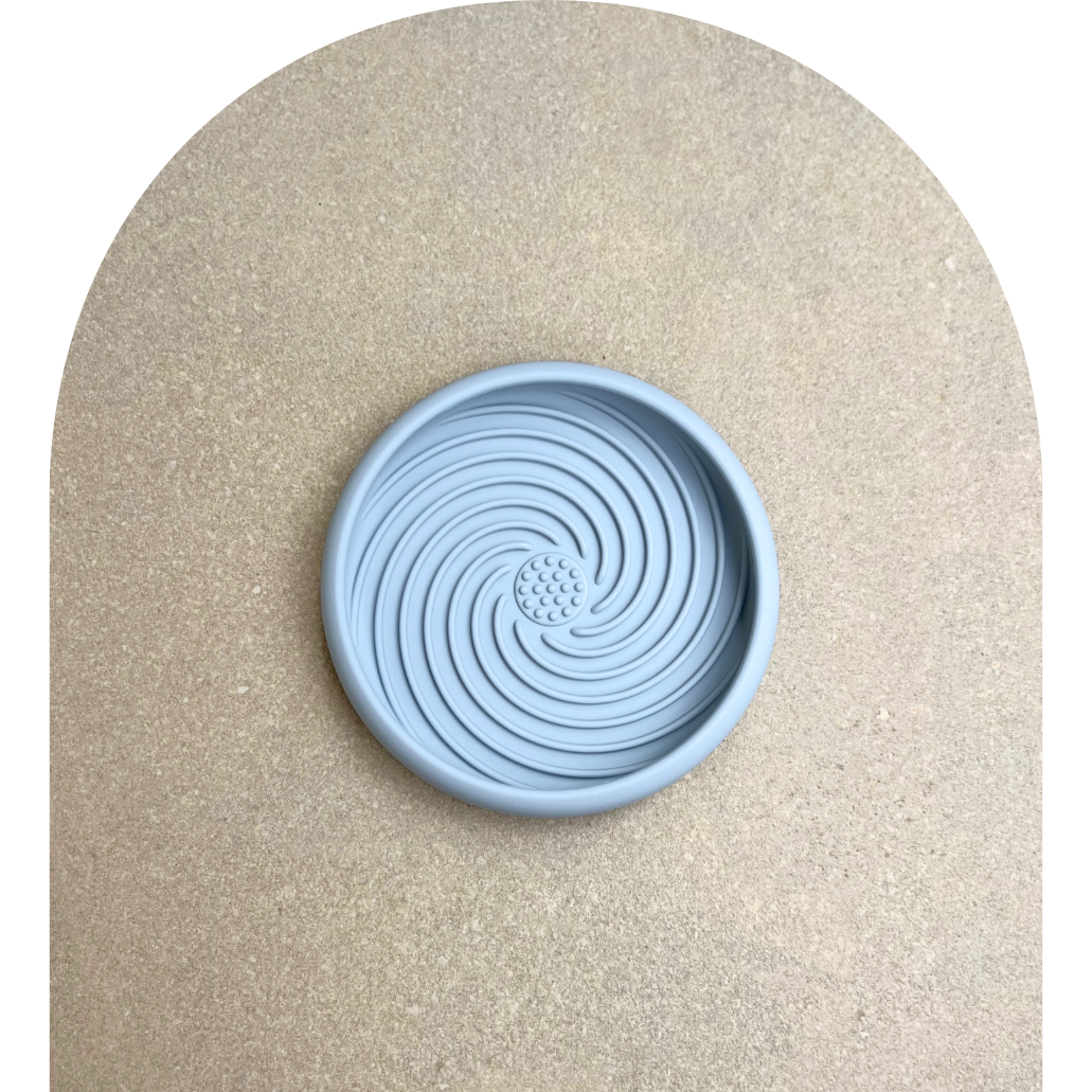 The Mini Macaron Bowl in Blueberry